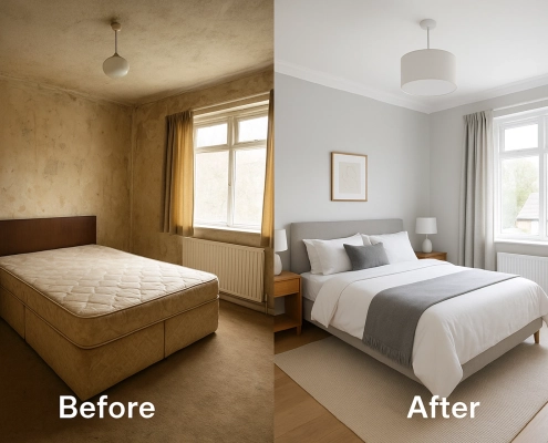 بازسازی اتاق خواب قدیمی
