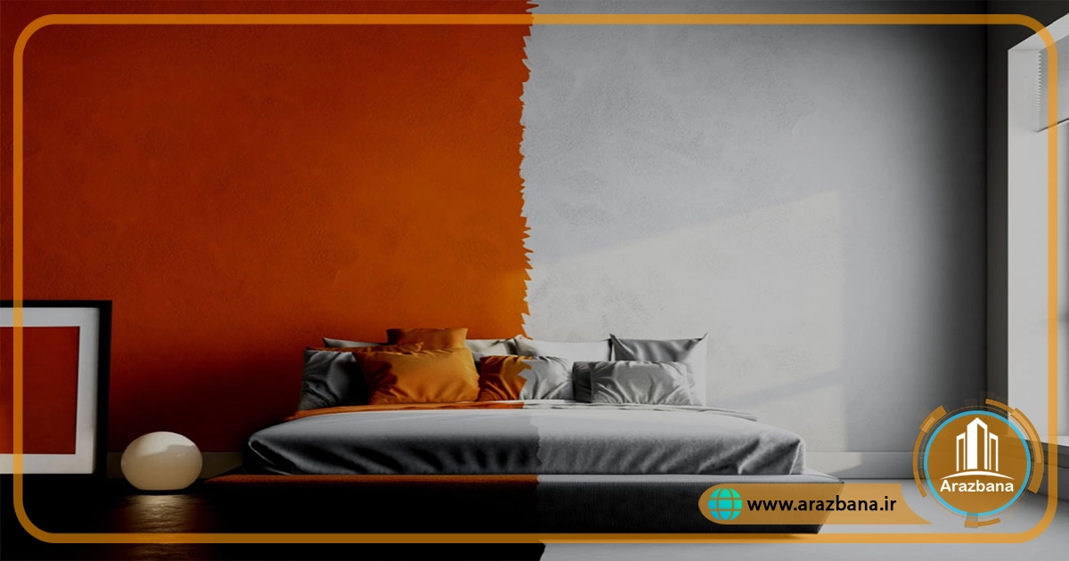 استفاده از رنگ در بازسازی اتاق