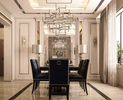 ویژگی‌ های مهم طراحی داخلی نئوکلاسیک